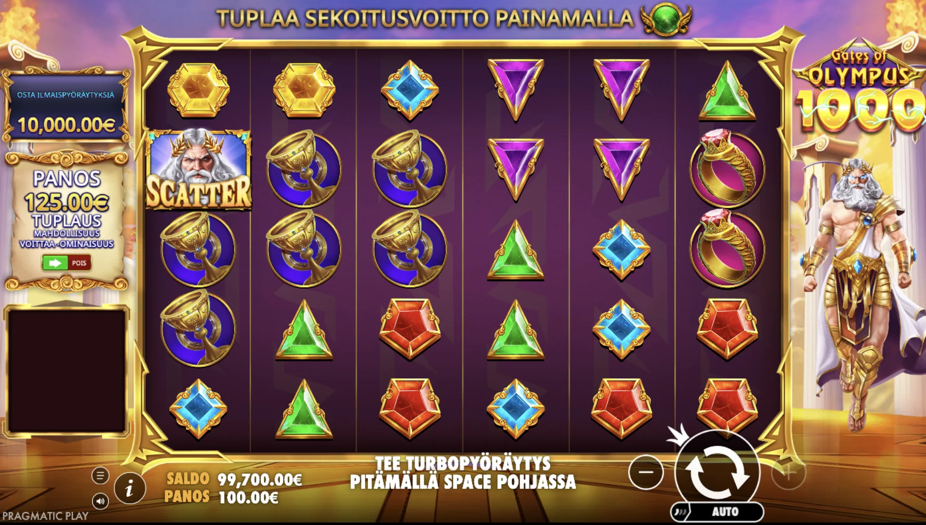 Simboli e Moltiplicatori di Gates of Olympus Simboli e Moltiplicatori di Gates of Olympus